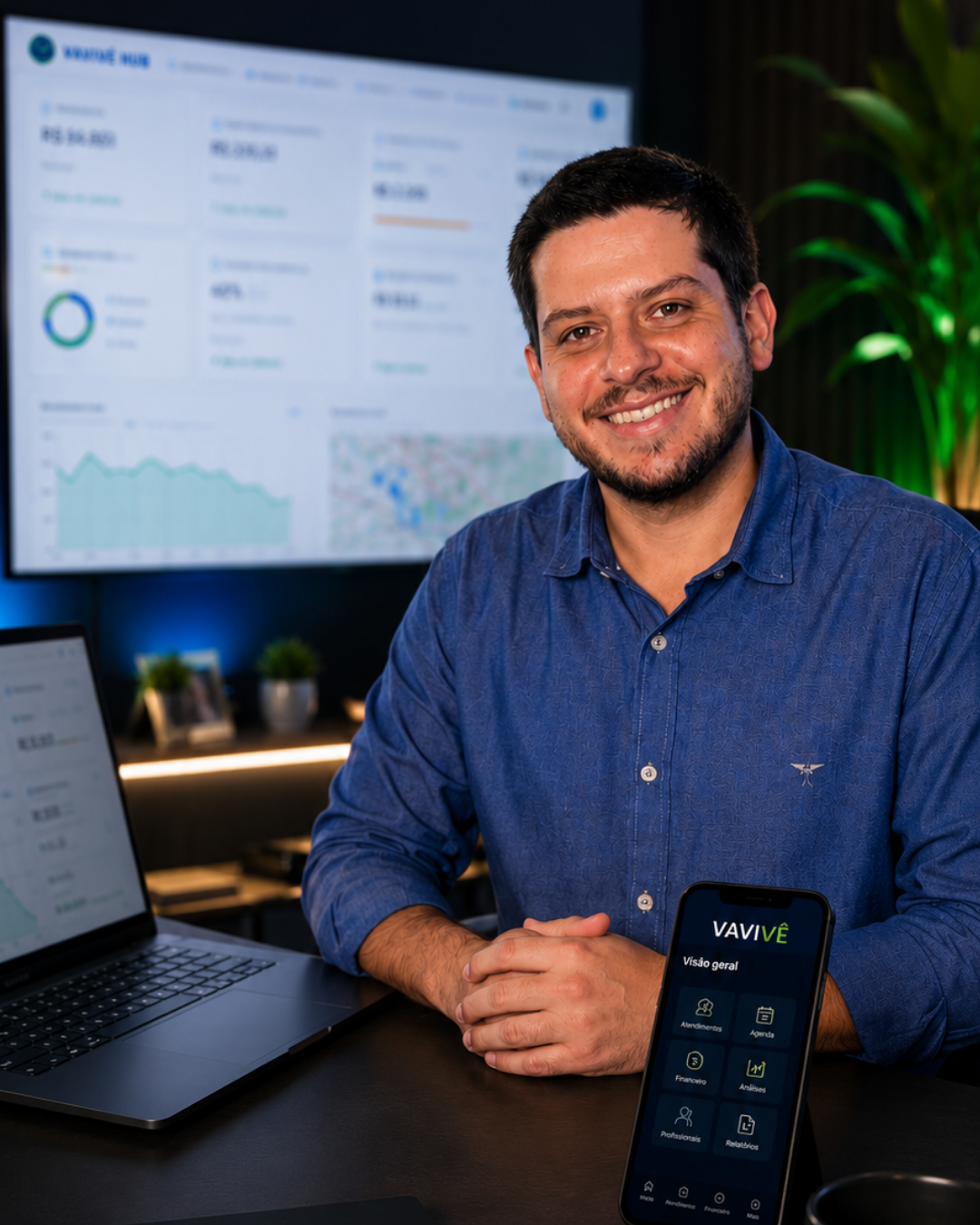 Seja um Franqueado 5 fred com vavive hub